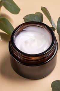 Personal Image Consultant Beth Divine encourages skin care as part of your routine image shows container of lotion