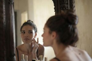 Learn skin care tips from Personal Image Consultant Beth Divine! Image shows women doing skin care