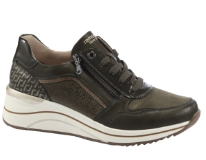 Plan casual outfits with the help of Carmel Wardrobe Stylist Beth Divine image shows olive shoe